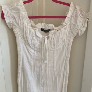 Whitefox White Mini Dress